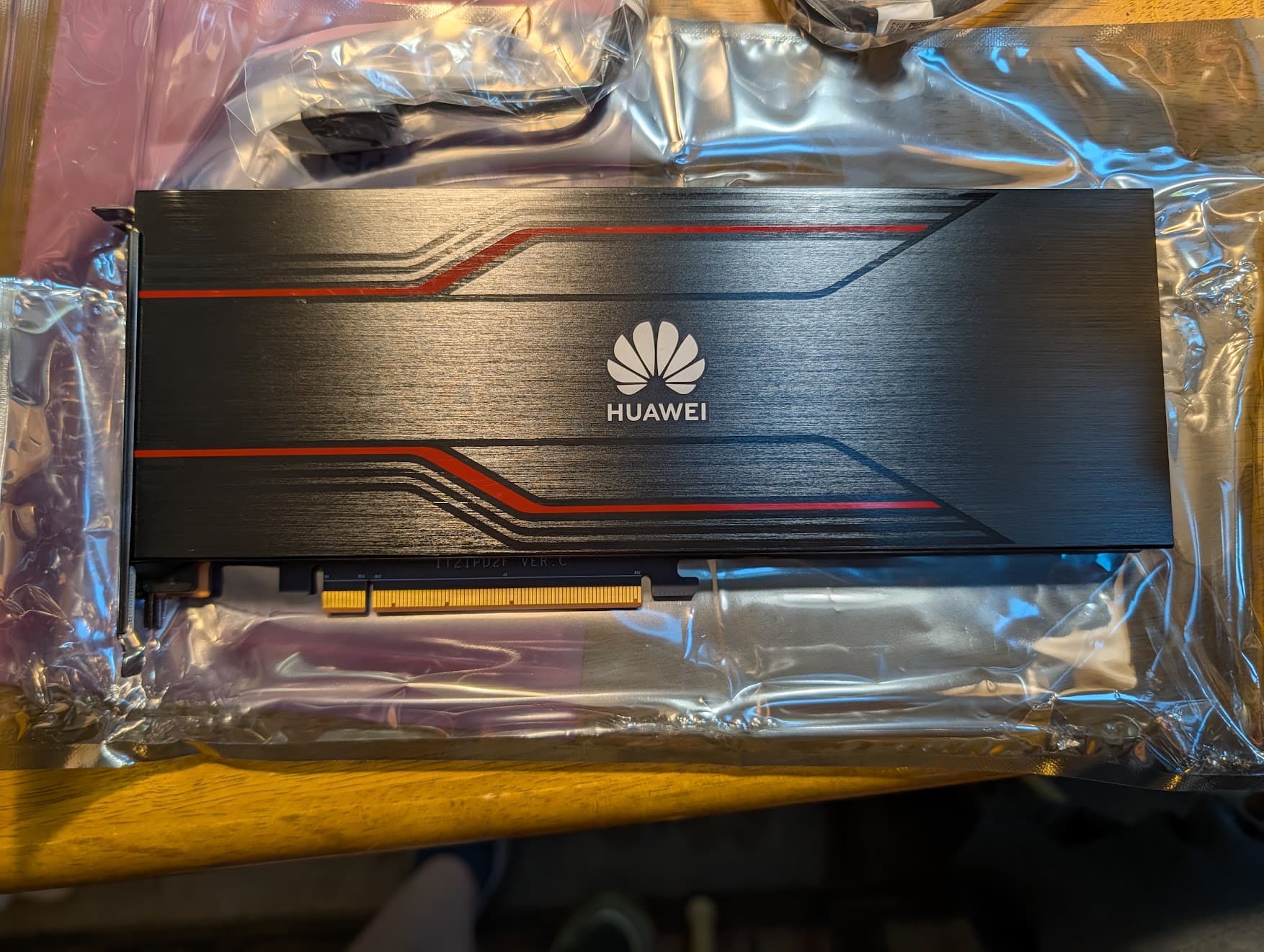 Huawei Atlas 300I Duo card in antistatic packaging